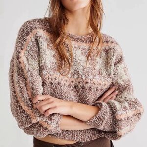 Free People Snowflake Sweater